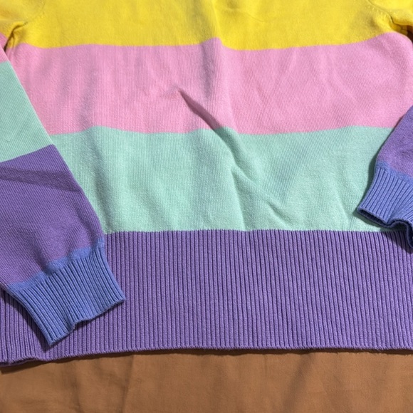 English Factory Wiman’s Multicolor Striped Cardigan - Picture 11 of 12